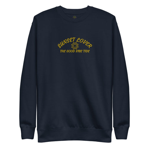 Premium Sunset Lover Vintage Graphic Sweatshirt
